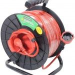 Extenso Eltrica, com Enrolador, 50m, Exterior ref 90675 MADER