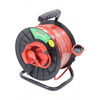 Extenso Eltrica, com Enrolador, 50m, Exterior ref 90675 MADER