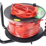 Extenso de Fio Elctrico com Enrolador, Exterior, 25m ref 90674 MADER