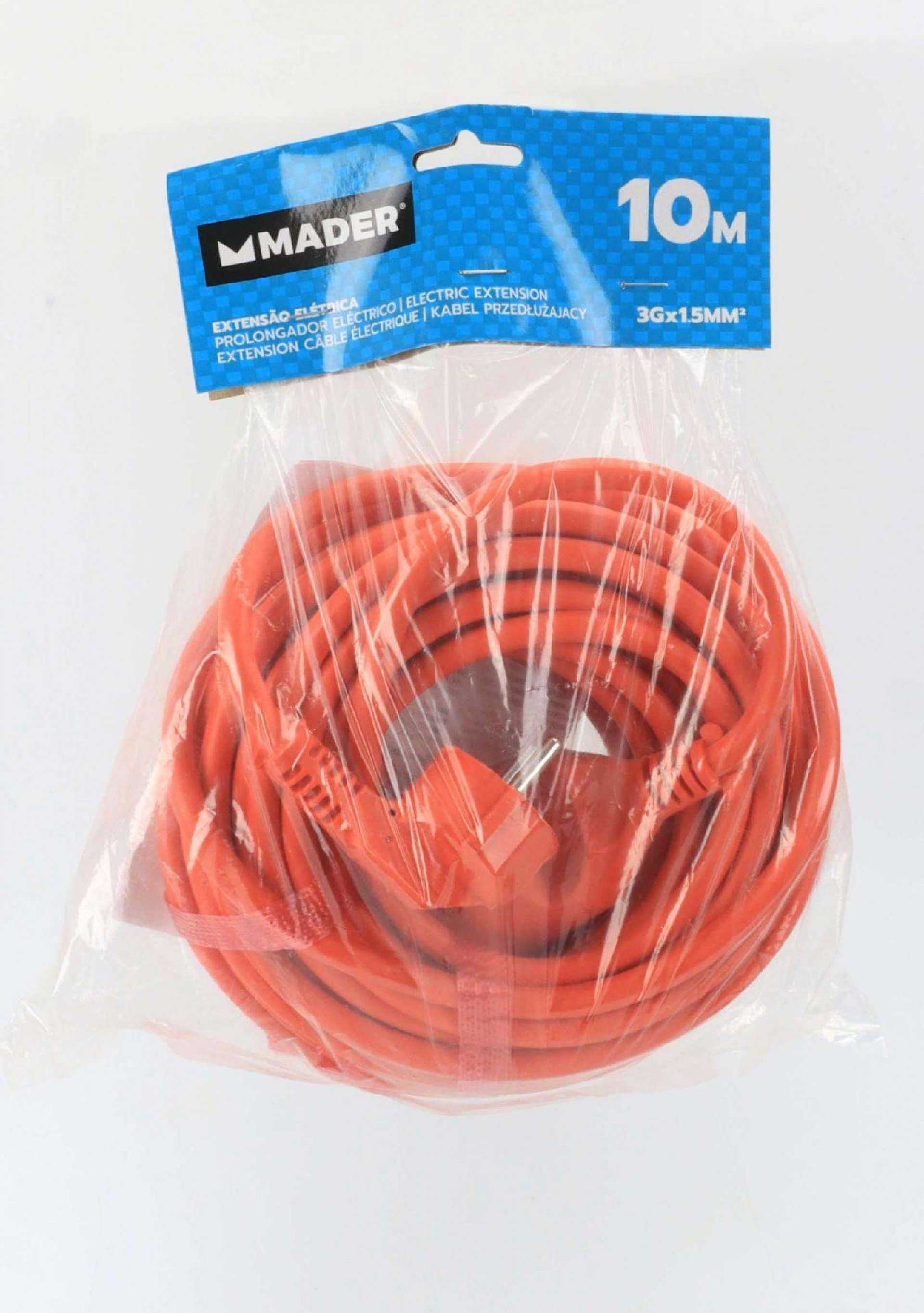 Extensão de Fio Eléctrico, Exterior, 10m refª 90676 MADER
