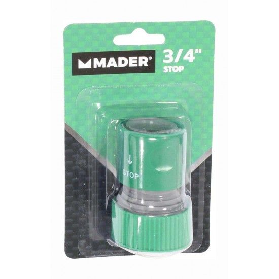 Acessório Clic para Rega, Plástico, 3/4, Stop refª 90509 MADER Acessório Clic para Rega, Plástico, 3/4, Stop refª 90509 MADER