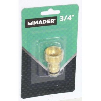 Acessório Clic, Latão, Macho, 3/4 refª 90504 MADER Acessório Clic, Latão, Macho, 3/4 refª 90504 MADER