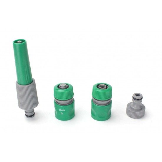 Agulheta para Rega, Plástico com Acessórios, 1/2, 4Un refª 90473 MADER Agulheta para Rega, Plástico com Acessórios, 1/2, 4Un refª 90473 MADER