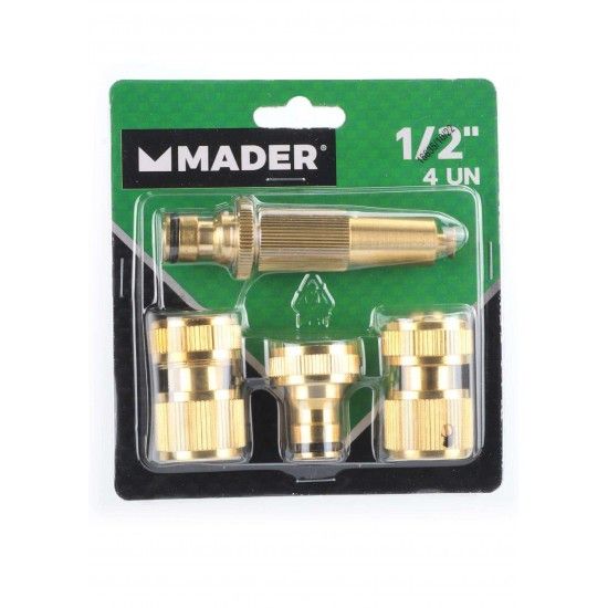 Agulheta Jardim Metlica, c/ Acessrios, 4pcs, 1/2 ref 90471 MADER