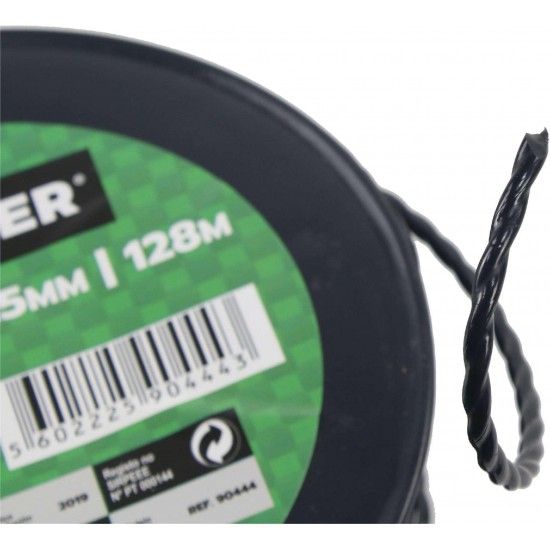 Fio de Nylon, Espiral, 4.5mm, 128m refª 90444 MADER Fio de Nylon, Espiral, 4.5mm, 128m refª 90444 MADER