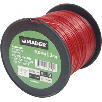 Fio de Nylon, Redondo, 3mm, 246m ref 90446 MADER