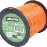 Fio de Nylon, Redondo, 2.4mm, 384m refª 90445 MADER Fio de Nylon, Redondo, 2.4mm, 384m refª 90445 MADER