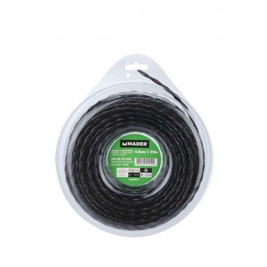 Fio de Nylon, Espiral, 4.5mm, 29m ref 90442 MADER