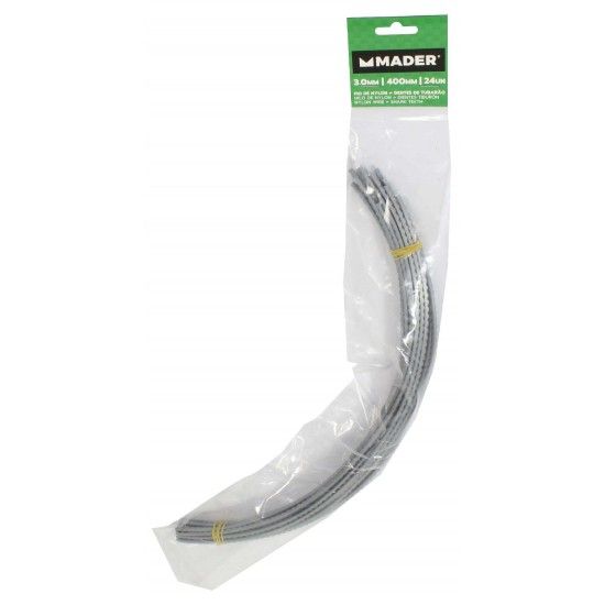 Fio de Nylon, Dentes Tubarão, 3x400mm, 24Un refª 90438 MADER Fio de Nylon, Dentes Tubarão, 3x400mm, 24Un refª 90438 MADER
