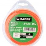 Fio de Nylon, Quadrado, 2.4mm, 25m ref� 90416 MADER