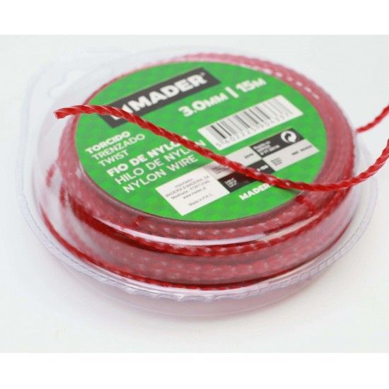 Fio de Nylon, Torcido, 3mm, 15m ref� 90433 MADER