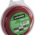 Fio de Nylon, Quadrado, 3mm, 25m refª 90417 MADER Fio de Nylon, Quadrado, 3mm, 25m refª 90417 MADER