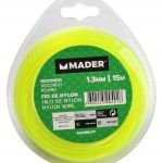 Fio de Nylon, Redondo, 1.3mm, 15m refª 90401 MADER Fio de Nylon, Redondo, 1.3mm, 15m refª 90401 MADER