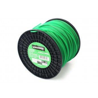 Fio Nylon, Quadrado, 4mm, 300m ref 90392 MADER