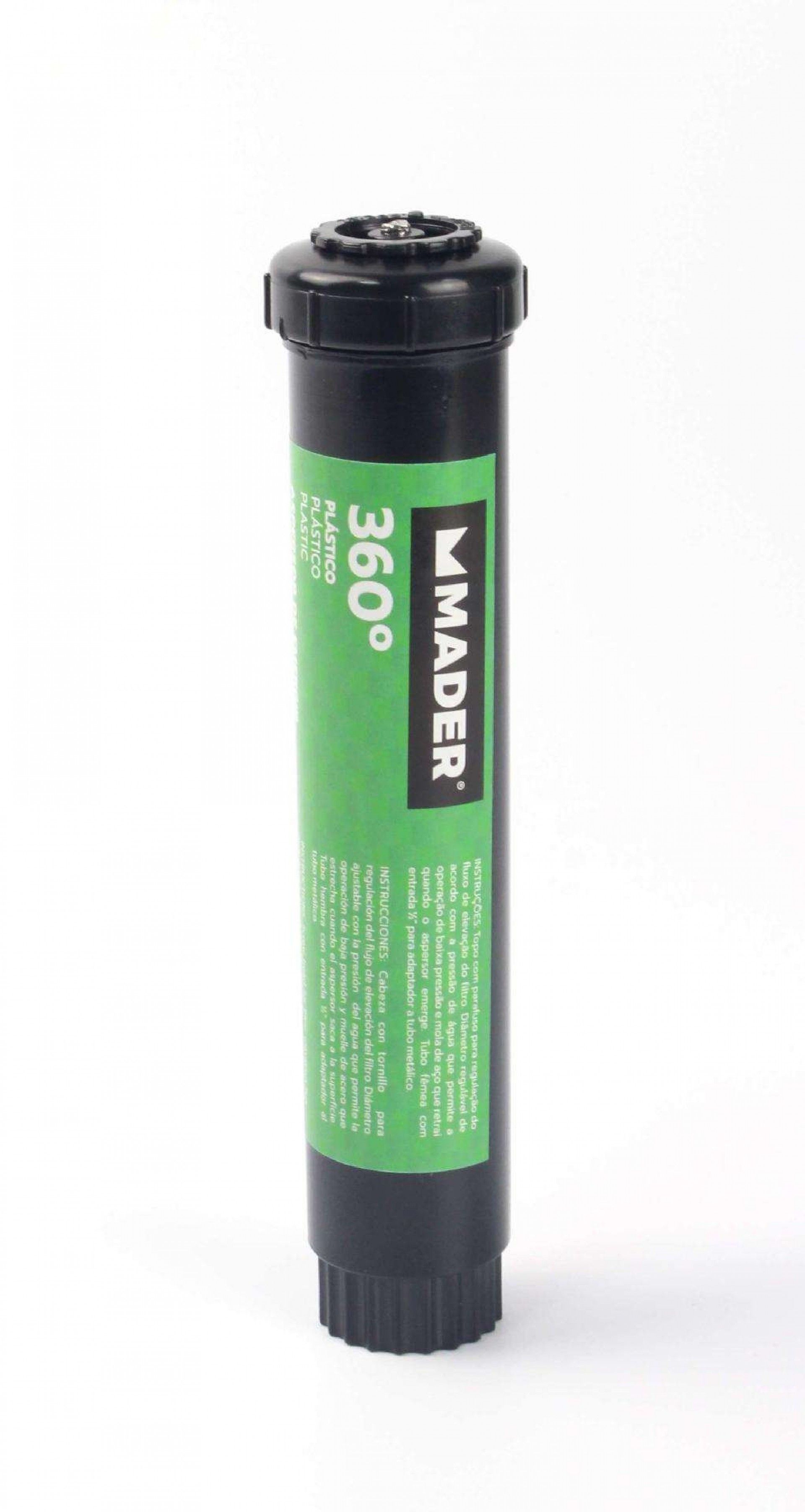 Aspersor de Emergir, 25º a 360º refª 90370 MADER