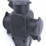 Ficha Elétrica Tripla, Exterior, com Tampa refª 89290 MADER Ficha Elétrica Tripla, Exterior, com Tampa refª 89290 MADER