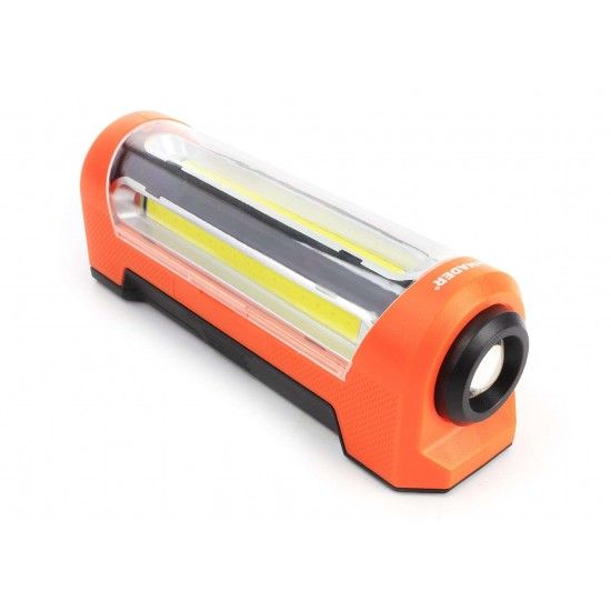 Lanterna Recarregvel, 3W COB + 5W LED ref 89284 MADER