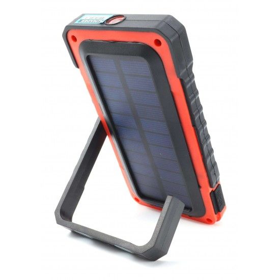 Lanterna Recarregvel, Solar, Powerbank,  5W COB + 1 LED, 4Ah ref 89283 MADER