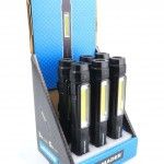 Lanterna Recarregável, 3W COB + 5W LED refª 89281 MADER Lanterna Recarregável, 3W COB + 5W LED refª 89281 MADER