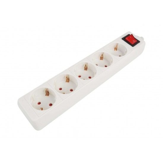 Caixa para Extenso Eltrica, sem Fio, 5 Tomadas ref. 89243 MADER