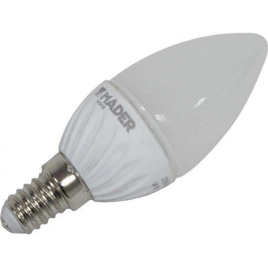 Lâmpada LED, E14, 3.5W, 250Lm refª 89276 MADER Lâmpada LED, E14, 3.5W, 250Lm refª 89276 MADER