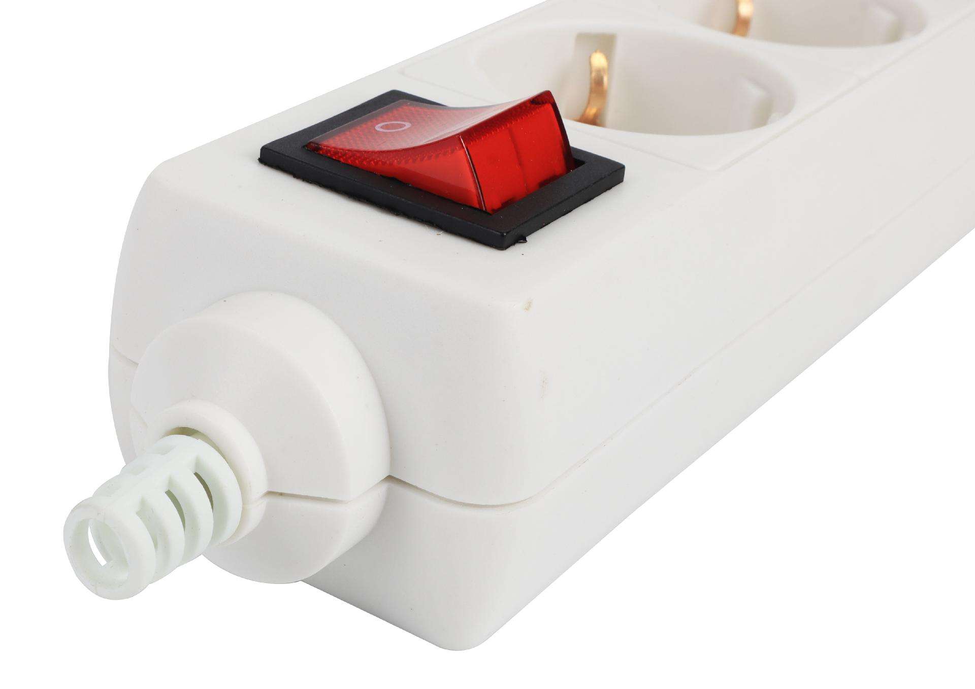 Caixa para Extensão Elétrica, sem Fio, 5 Tomadas ref. 89243 MADER