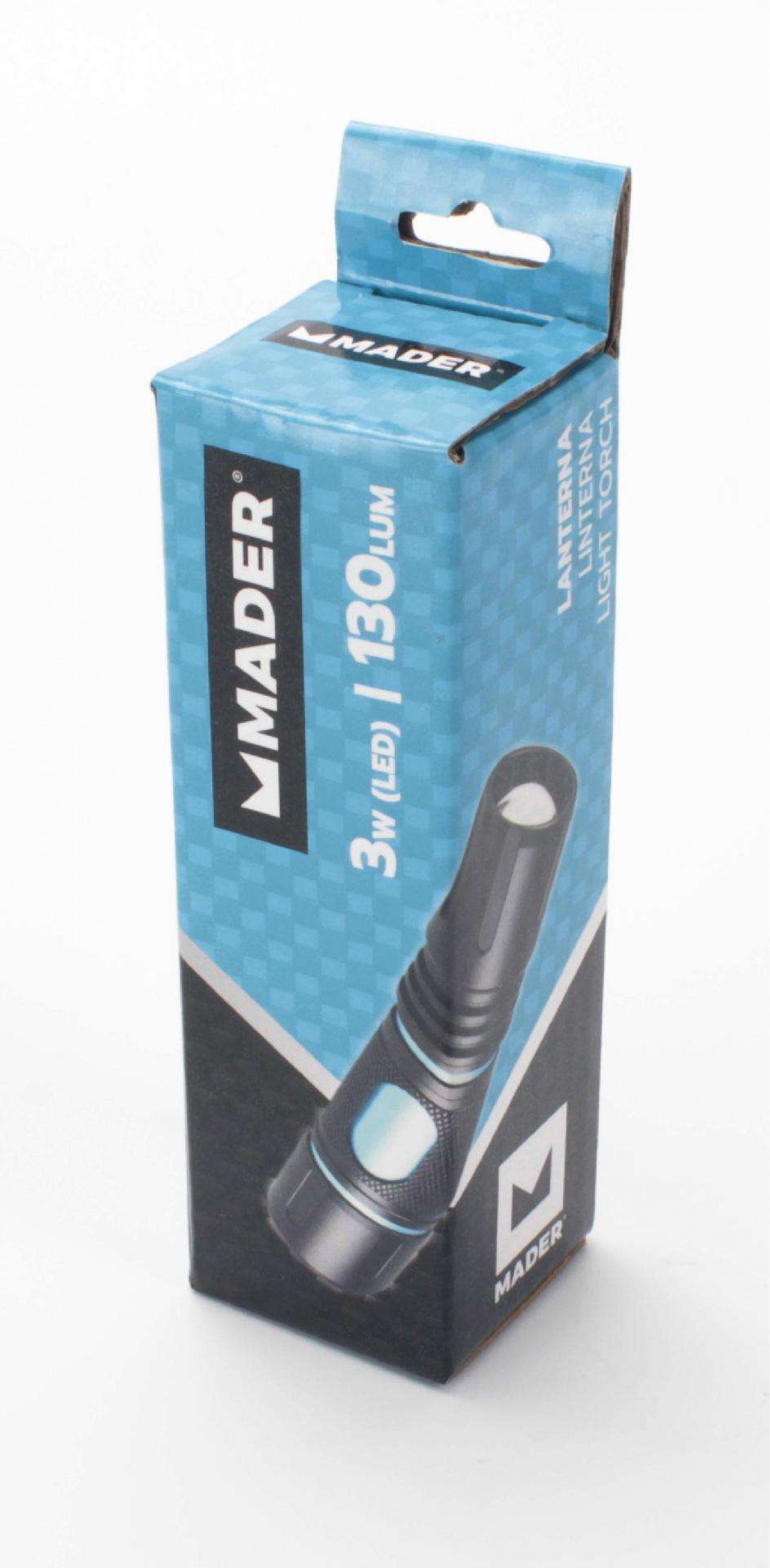 Lanterna LED, 130LM, 3W | Home Tools refª 89198 MADER