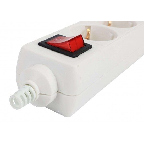 Caixa para Extensão Elétrica, sem Fio, 3 Tomadas ref. 89241 MADER Caixa para Extensão Elétrica, sem Fio, 3 Tomadas ref. 89241 MADER