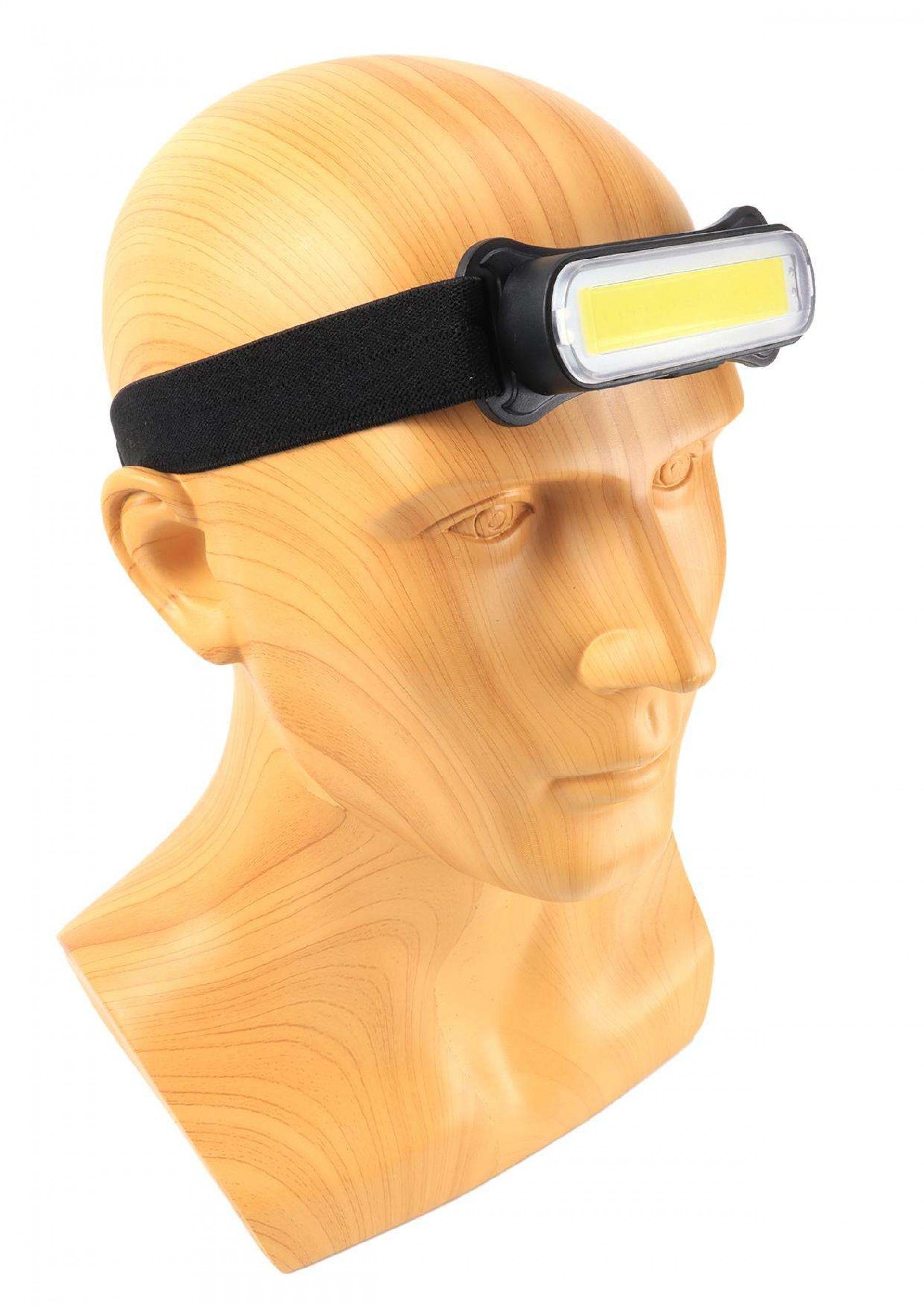 Lanterna Recarregável para Cabeça, 5W (COB) refª 89195 MADER