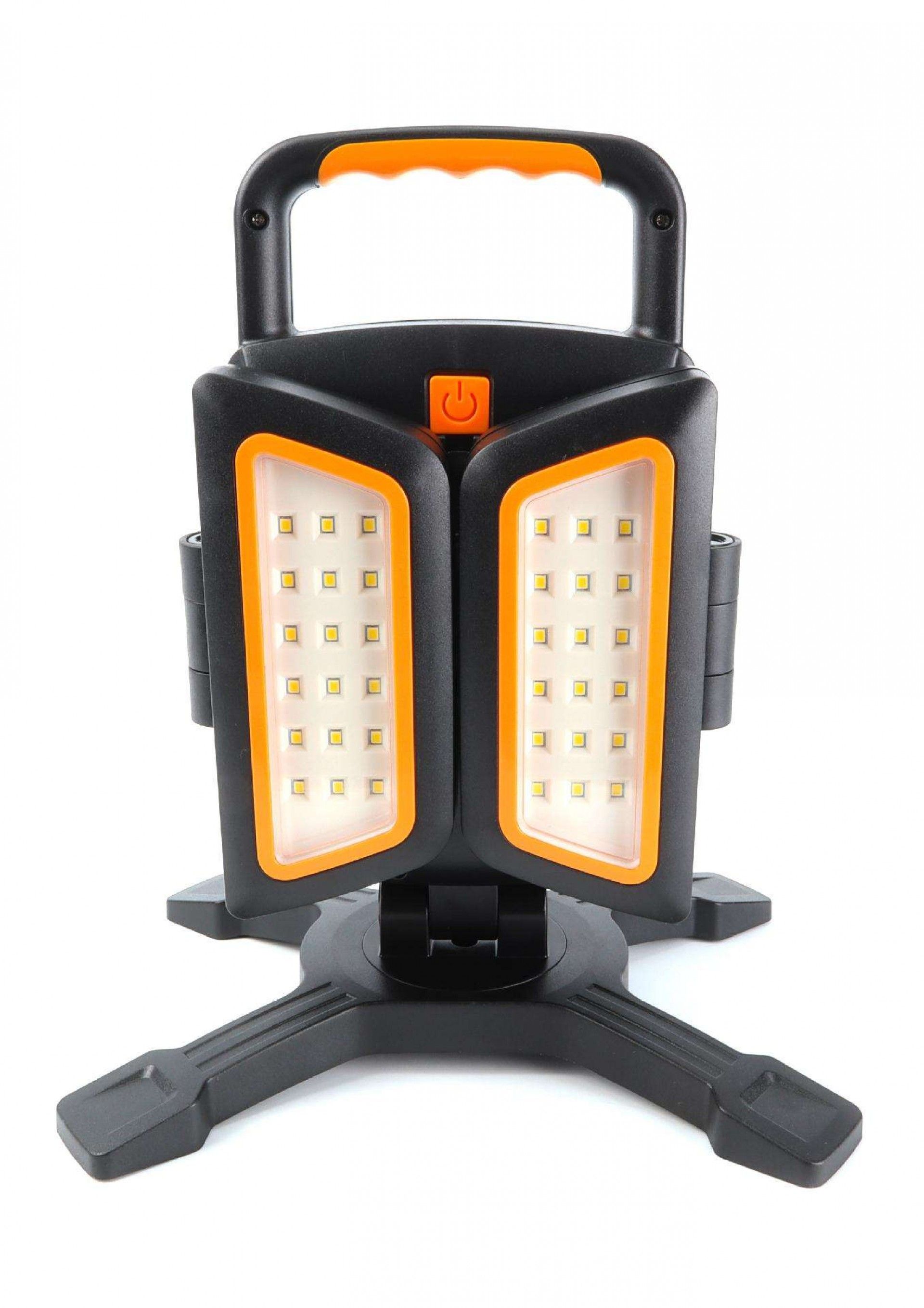 Foco LED com Bateria Recarregável, 15W + 36 LED, 4.4Ah refª 89194 MADER