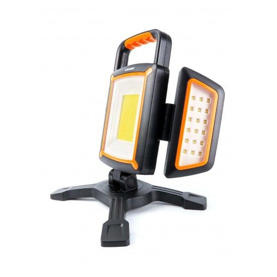 Foco LED com Bateria Recarregável, 15W + 36 LED, 4.4Ah refª 89194 MADER Foco LED com Bateria Recarregável, 15W + 36 LED, 4.4Ah refª 89194 MADER