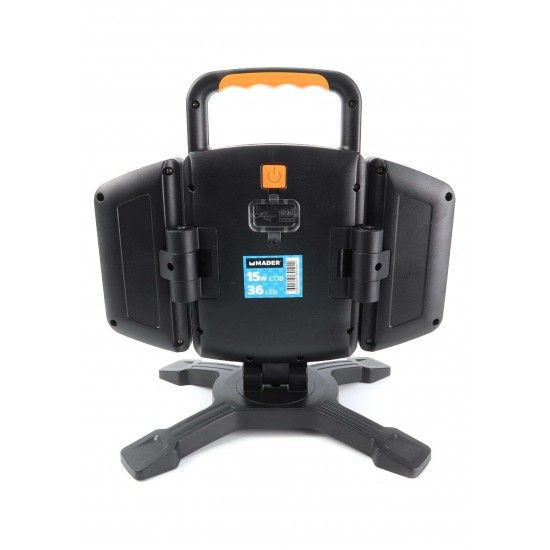 Foco LED com Bateria Recarregável, 15W + 36 LED, 4.4Ah refª 89194 MADER Foco LED com Bateria Recarregável, 15W + 36 LED, 4.4Ah refª 89194 MADER