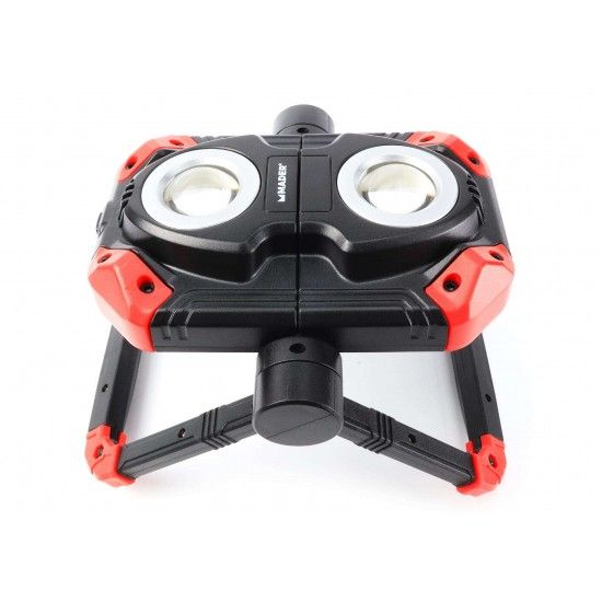 Foco LED com Bateria Recarregável, 5W + 5W (COB), 4Ah refª 89193 MADER Foco LED com Bateria Recarregável, 5W + 5W (COB), 4Ah refª 89193 MADER