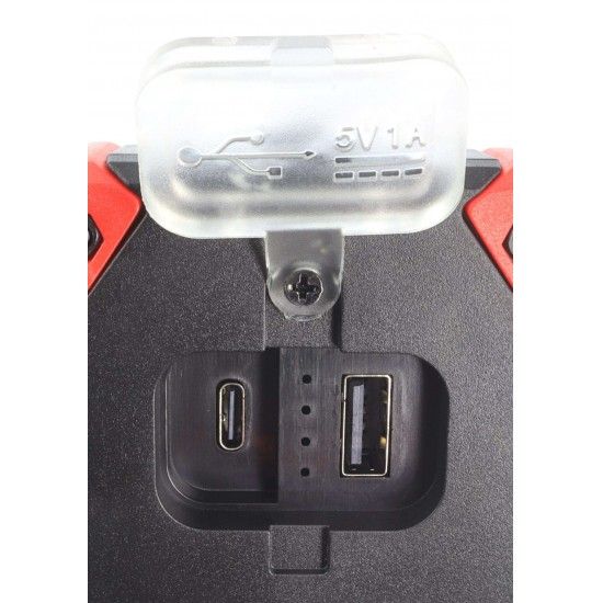 Foco LED com Bateria Recarregável, 5W + 5W (COB), 4Ah refª 89193 MADER Foco LED com Bateria Recarregável, 5W + 5W (COB), 4Ah refª 89193 MADER