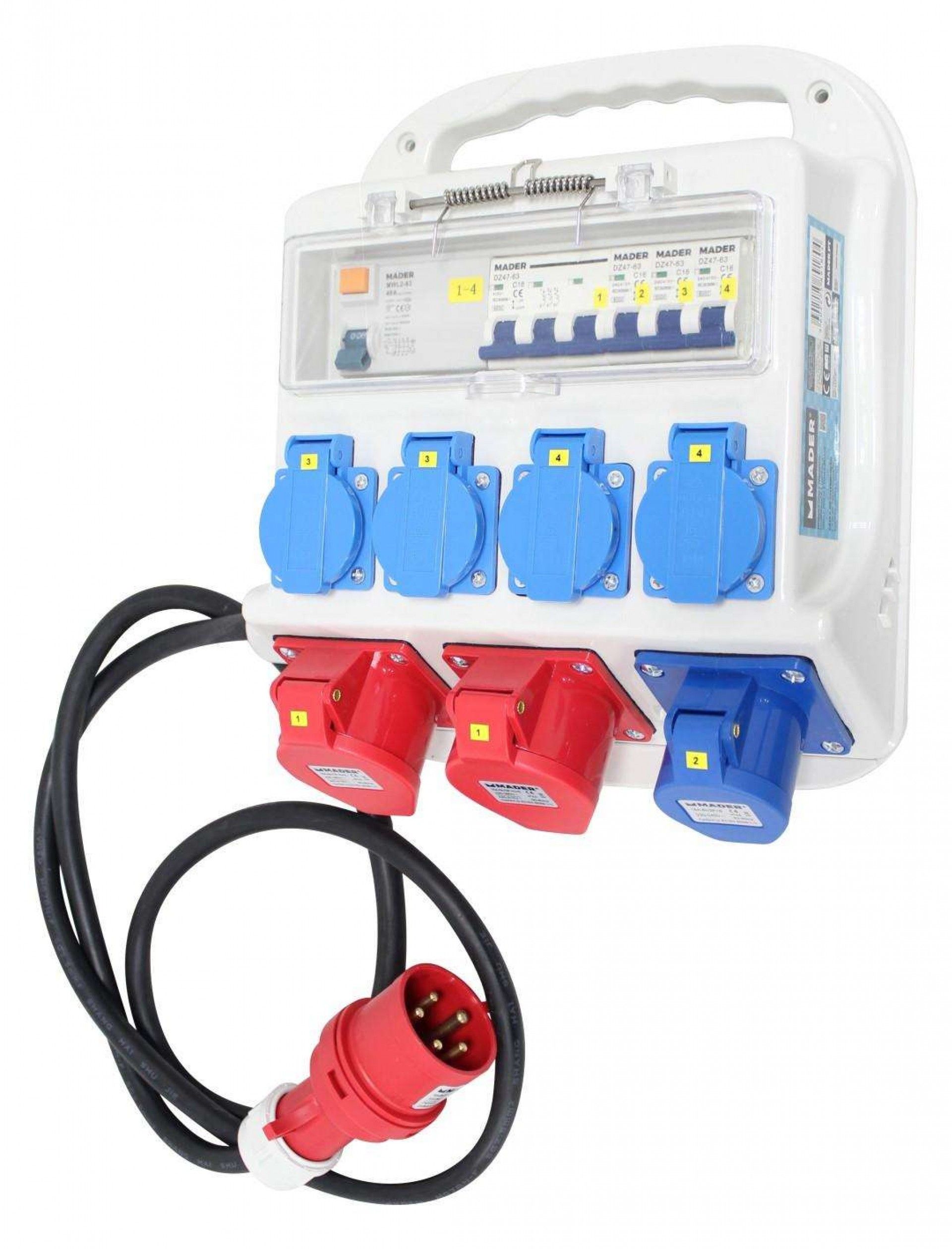 Caixa de Distribuição com Disjuntor | Home Tools refª 89180 MADER