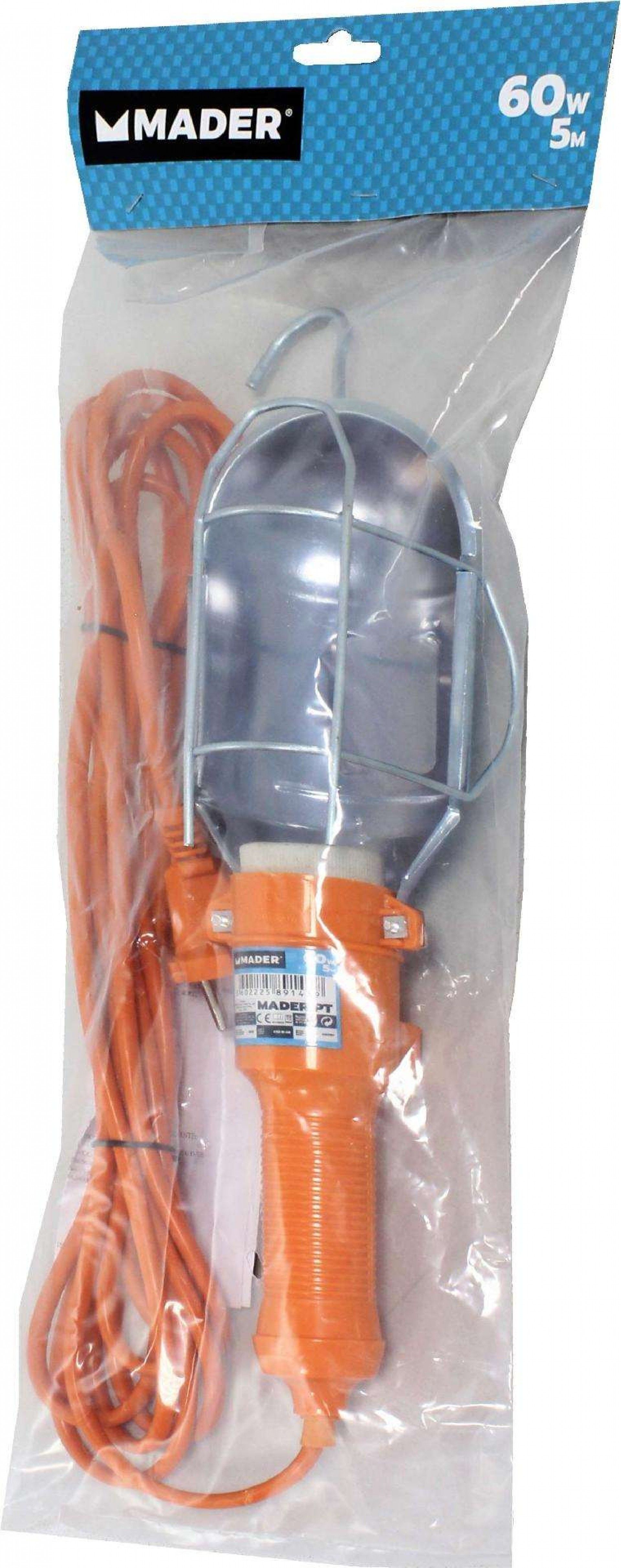 Gambiarra Metálica, 60W, 5m refª 89143 MADER