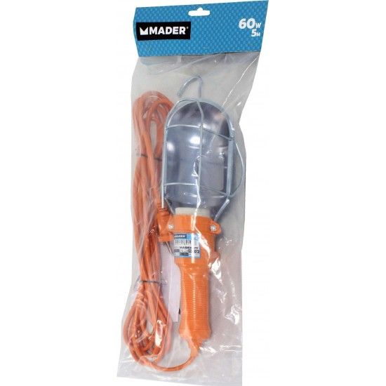 Gambiarra Metálica, 60W, 5m refª 89143 MADER Gambiarra Metálica, 60W, 5m refª 89143 MADER