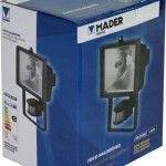 Foco Halogenico - 150w Com Sensor refª 89011 MADER Foco Halogenico - 150w Com Sensor refª 89011 MADER