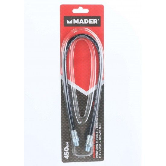 Ponteira Flexvel para Bomba Lubrificar, 4500PSI, 450mm ref 88126 MADER