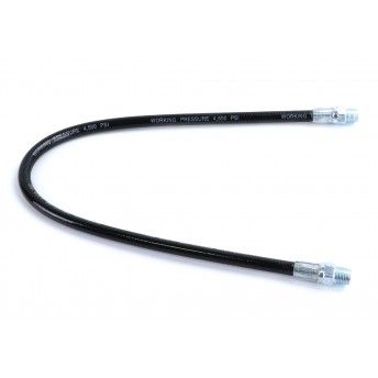 Ponteira Flexvel para Bomba Lubrificar, 4500PSI, 450mm ref 88126 MADER