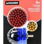Escovas de Limpeza, para Berbequim, 3Un ref 88100 MADER