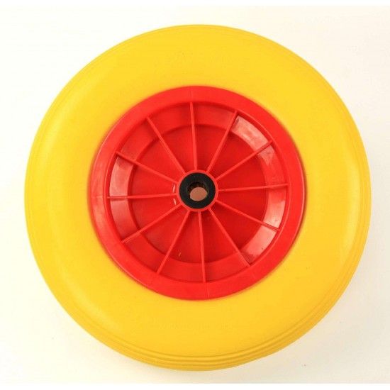 Roda Poliuretano, para Carro de Mão, 20x240mm refª 87674 MADER Roda Poliuretano, para Carro de Mão, 20x240mm refª 87674 MADER