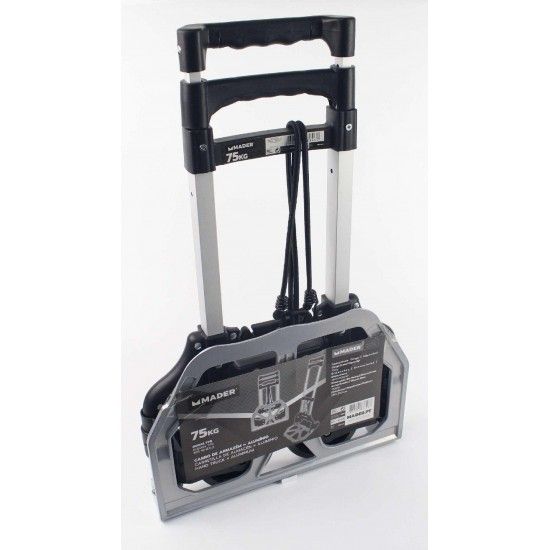 Carro Armazém, Alumínio, Rodas TPR, 75Kg refª 87646 MADER Carro Armazém, Alumínio, Rodas TPR, 75Kg refª 87646 MADER