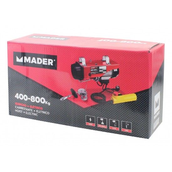 Guincho Elétrico, 400/800Kg refª 87443 MADER Guincho Elétrico, 400/800Kg refª 87443 MADER