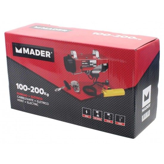 Guincho Eltrico, 100/200Kg ref 87440 MADER