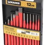 Escopro E Ponteiro 12pc ref 87429 MADER