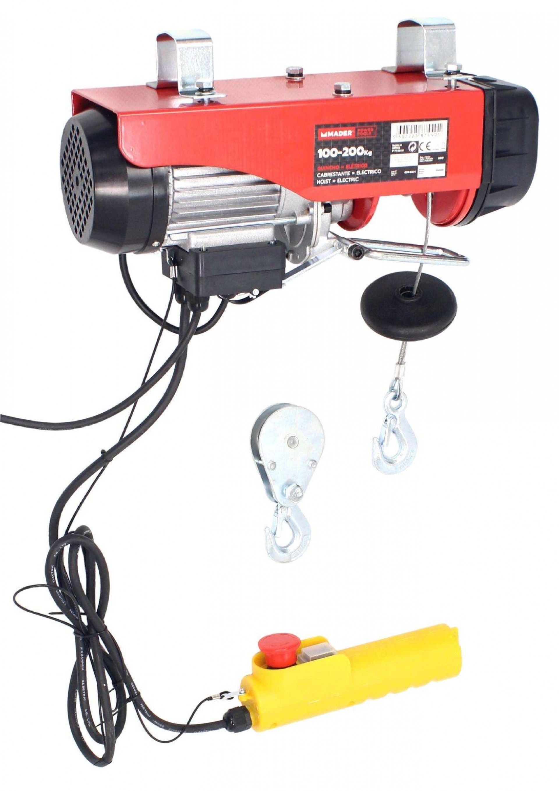 Guincho Elétrico, 100/200Kg refª 87440 MADER