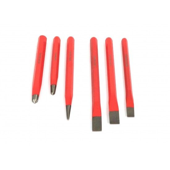 Escopro e Ponteiro, 6Un ref 87428 MADER