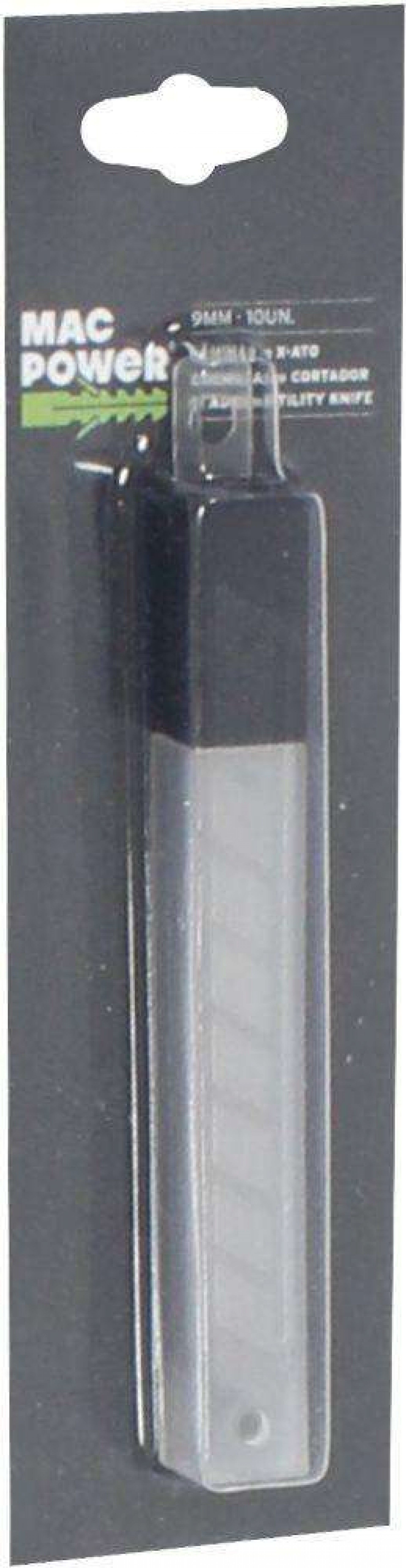 Lâminas para X-Ato, 9mm, 10Un refª 85779 MAC POWER