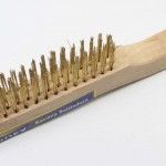 Escova para Soldadura, Ao Latonado, 130mm  ref 85554 SINDEX